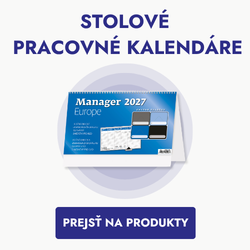 Stolové pracovné kalendáre