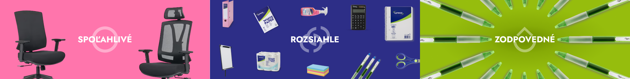 Produkty značky Lyreco