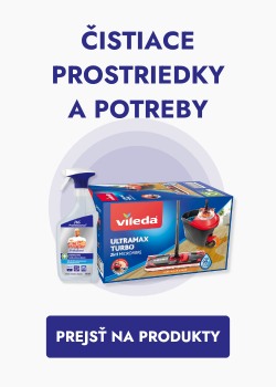 Čistiace prostriedky a potreby