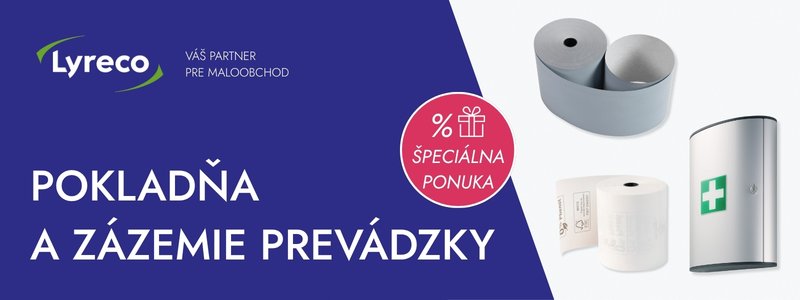 Pokladňa a zázemie prevádzky