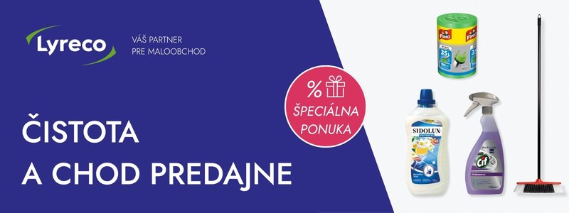 Čistota a chod predajne