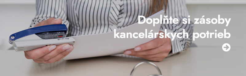 Doplňte si zásoby kancelárskych potrieb