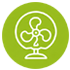 Icono ventilación y climatización